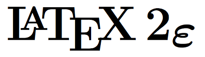 LaTeX2e のロゴ